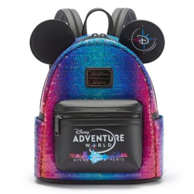 Zaino con paillettes adulti Disneyland Paris Adventure World
