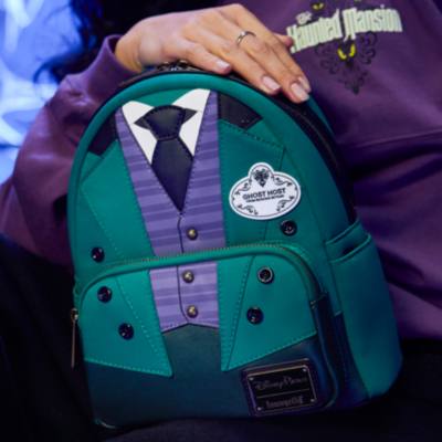 Loungefly Mini sac &agrave; dos uniforme de majordome de l'H&ocirc;te fant&ocirc;me, The Haunted Mansion
