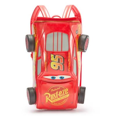 Loungefly Mini sac &agrave; dos Flash McQueen lumineux, Disney Pixar Cars