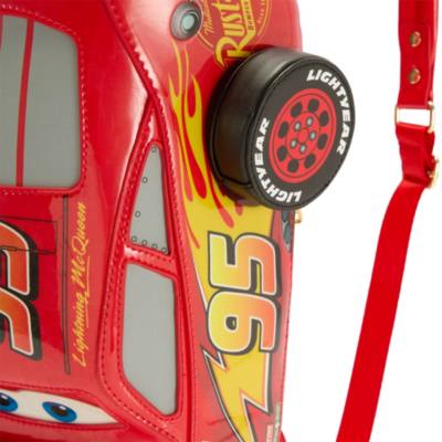 Loungefly Mini sac &agrave; dos Flash McQueen lumineux, Disney Pixar Cars
