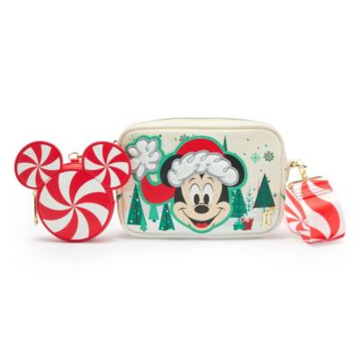 Loungefly Mickey Mouse Christmas Crossbody Bag
