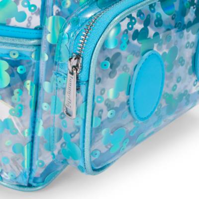 Loungefly Mickey Mouse Icon Clear Mini Backpack