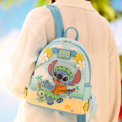 Loungefly Stitch and Scrump Mini Backpack, Lilo & Stitch