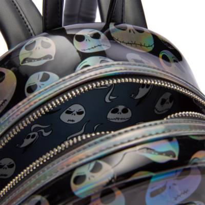 Loungefly Jack Skellington Mini Backpack, Tim Burton's The Nightmare Before Christmas