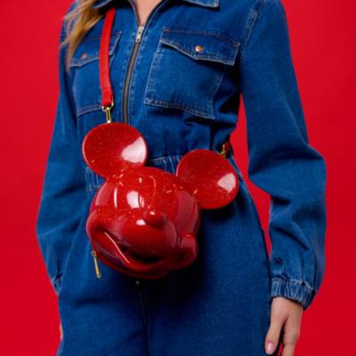 Loungefly Mickey Mouse Red Moulded Bag