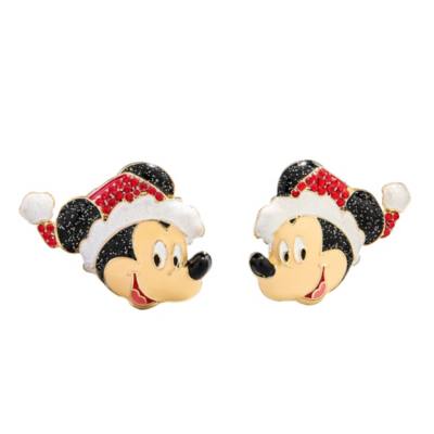 BaubleBar Santa Mickey Mouse Earrings