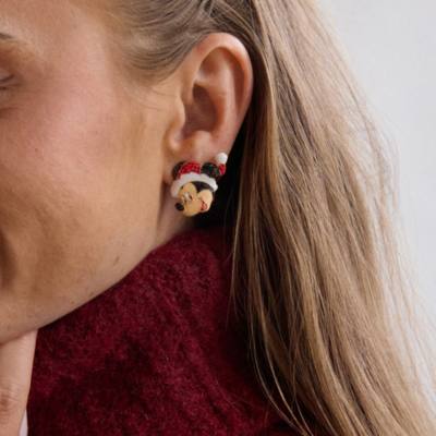 BaubleBar Santa Mickey Mouse Earrings