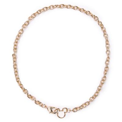 Mickey Mouse Goldtone Necklace