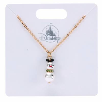 Mickey Mouse Snowman Necklace