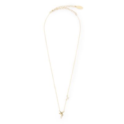 Tinker Bell Goldtone Necklace, Peter Pan