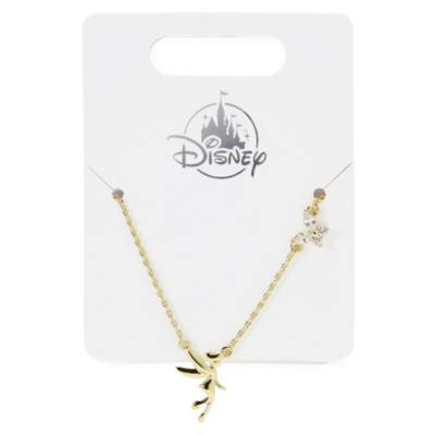 Tinker Bell Goldtone Necklace, Peter Pan