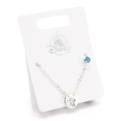 Stitch Silvertone Necklace, Lilo & Stitch
