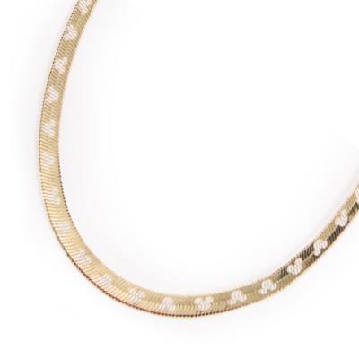 Mickey Mouse Goldtone Necklace