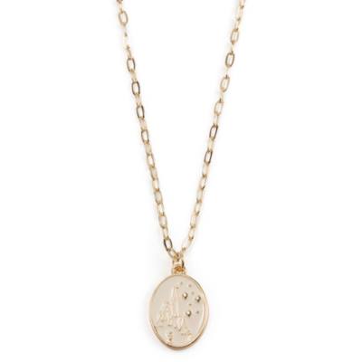 Disney Castle Goldtone Necklace