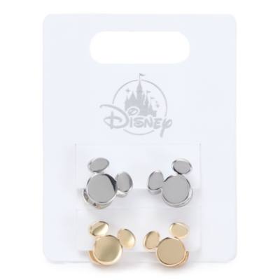 Mickey Mouse Stud Earrings, Set of 2