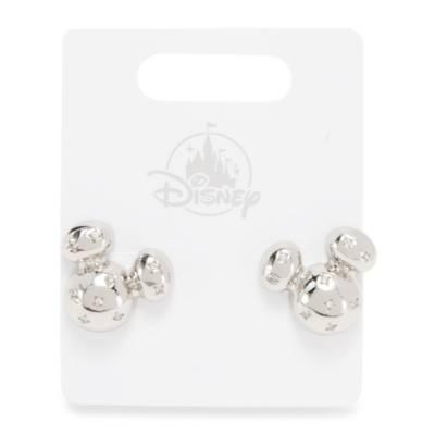 Mickey Mouse-Shaped Stud Earrings