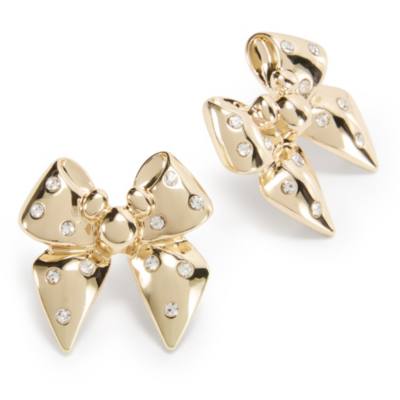 Pendientes bot&oacute;n lazo Mickey Mouse