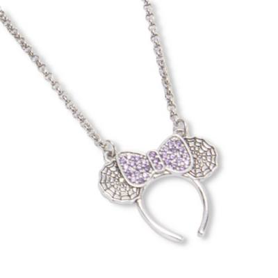 Minnie Mouse Spider Web Headband Necklace