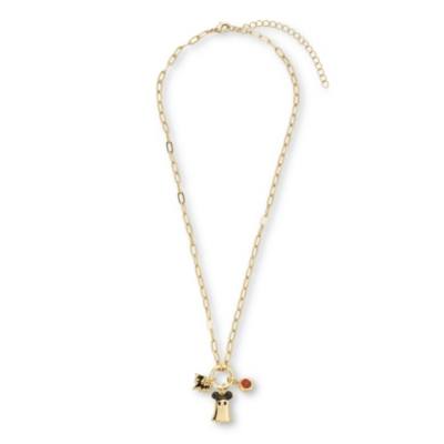 Mickey Mouse Ghost Charm Necklace