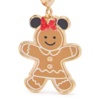 Boucles d'oreilles Mickey et Minnie en pain d'&eacute;pices