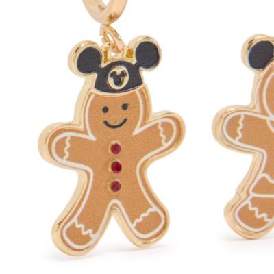 Boucles d'oreilles Mickey et Minnie en pain d'&eacute;pices