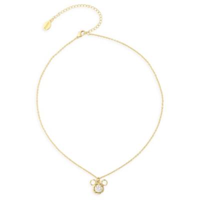 Mickey Mouse Icon Crystal Necklace