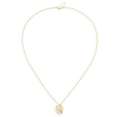 Minnie Mouse Icon Crystal Necklace