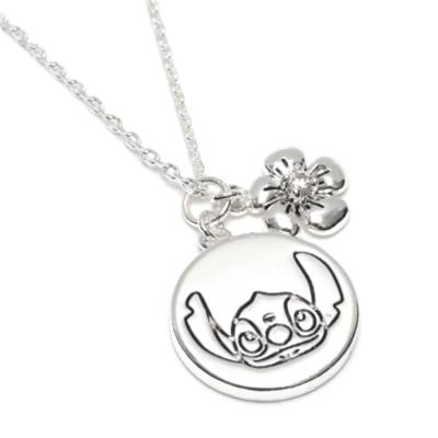 Stitch and Flower Necklace, Lilo & Stitch