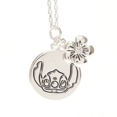 Stitch and Flower Necklace, Lilo & Stitch