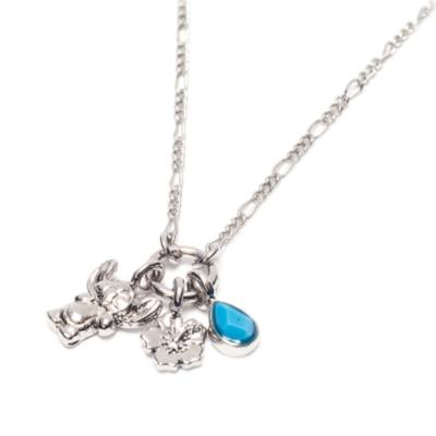 Stitch and Flower Necklace, Lilo & Stitch