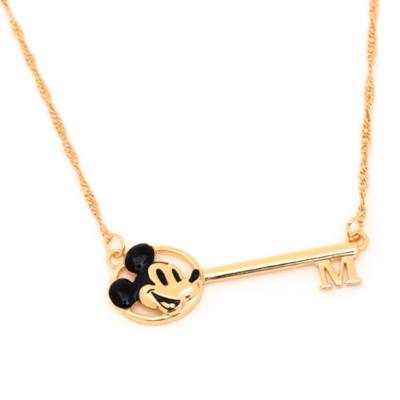 Collier Mickey en forme de cl&eacute;