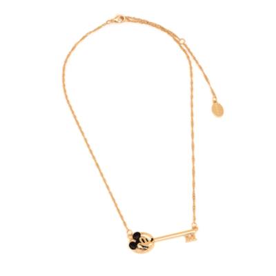 Collier Mickey en forme de cl&eacute;