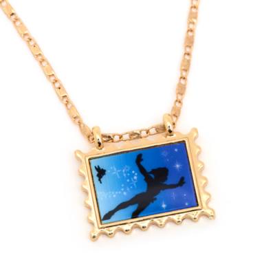 限定品ディズニー☆Authentic Postage Stanp Peter Pan Stamp Necklace | Disney Store