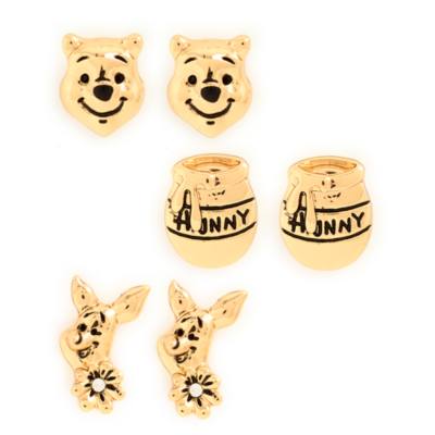 Winnie the Pooh Stud Earrings, Set of 3