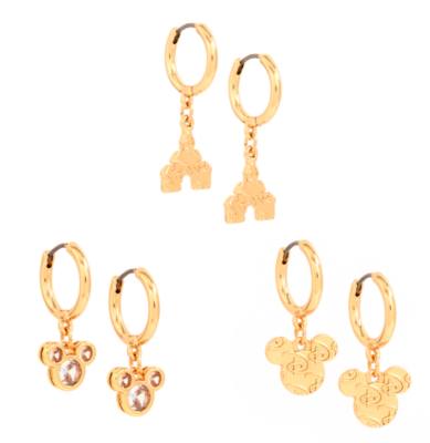 Mickey Mouse Earrings, Set of 3