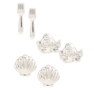 The Little Mermaid Stud Earrings, Set of 3