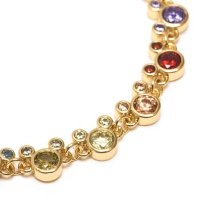 Mickey Mouse Goldtone Slider Bracelet