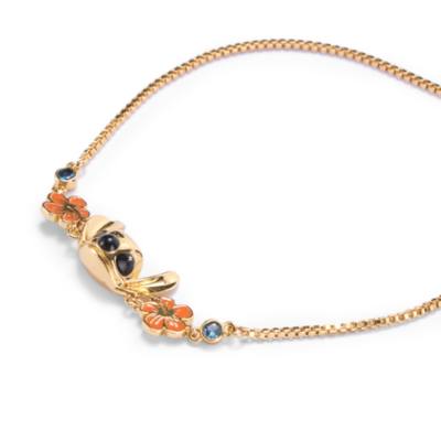 Stitch Hibiscus Slider Bracelet, Lilo & Stitch