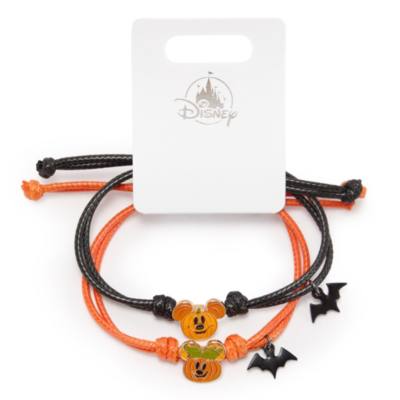 Mickey Mouse Halloween Cord Bracelet Set