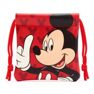 Mickey Mouse Charm Bracelet and Pouch Set