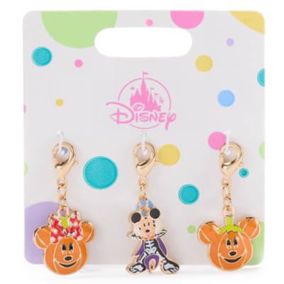 Mickey and Minnie Halloween Charm Set