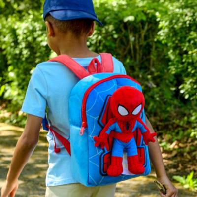 Spider-Man Backpack and Soft Toy Set