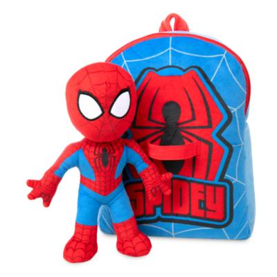 Spider-Man Backpack and Soft Toy Set
