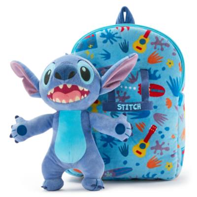 Stitch Backpack and Soft Toy Set, Lilo & Stitch