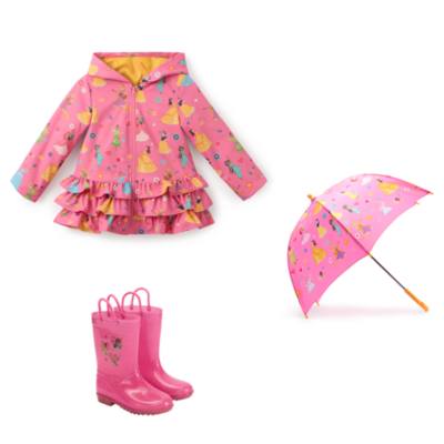 Collezione abbigliamento pioggia bimbi Principesse Disney