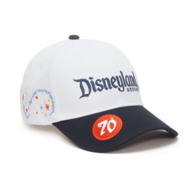 Skinnydip Disneyland 70th Anniversary White Cap for Adults