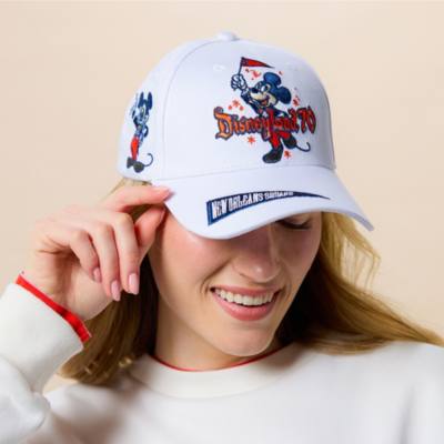 Skinnydip Mickey Mouse Disneyland 70th Anniversary Cap for Adults