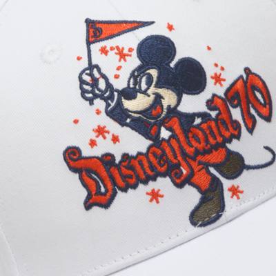 Skinnydip Mickey Mouse Disneyland 70th Anniversary Cap for Adults
