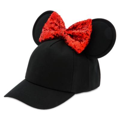 Minnie Mouse Baseball Ears Cap For Adults