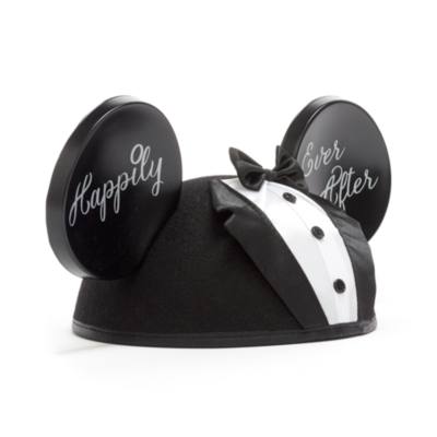 Mickey Mouse Groom Ears Hat For Adults